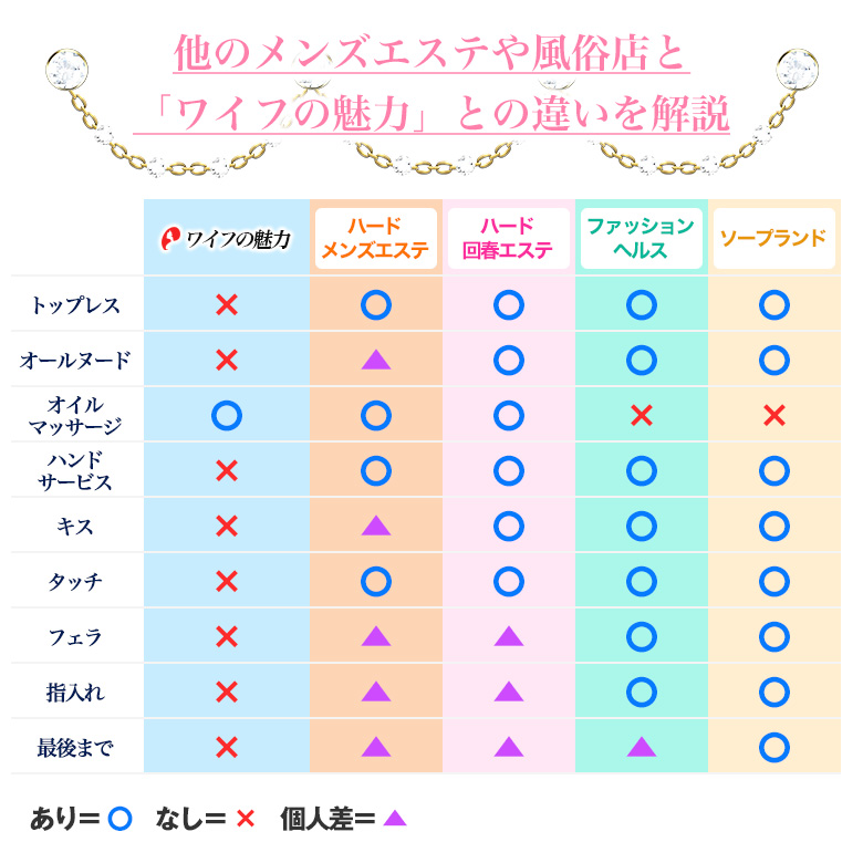 ワイフの魅力の特徴その1